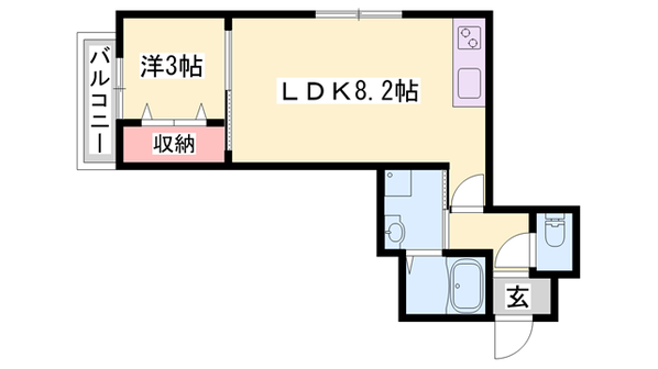ティーテラスの物件間取画像